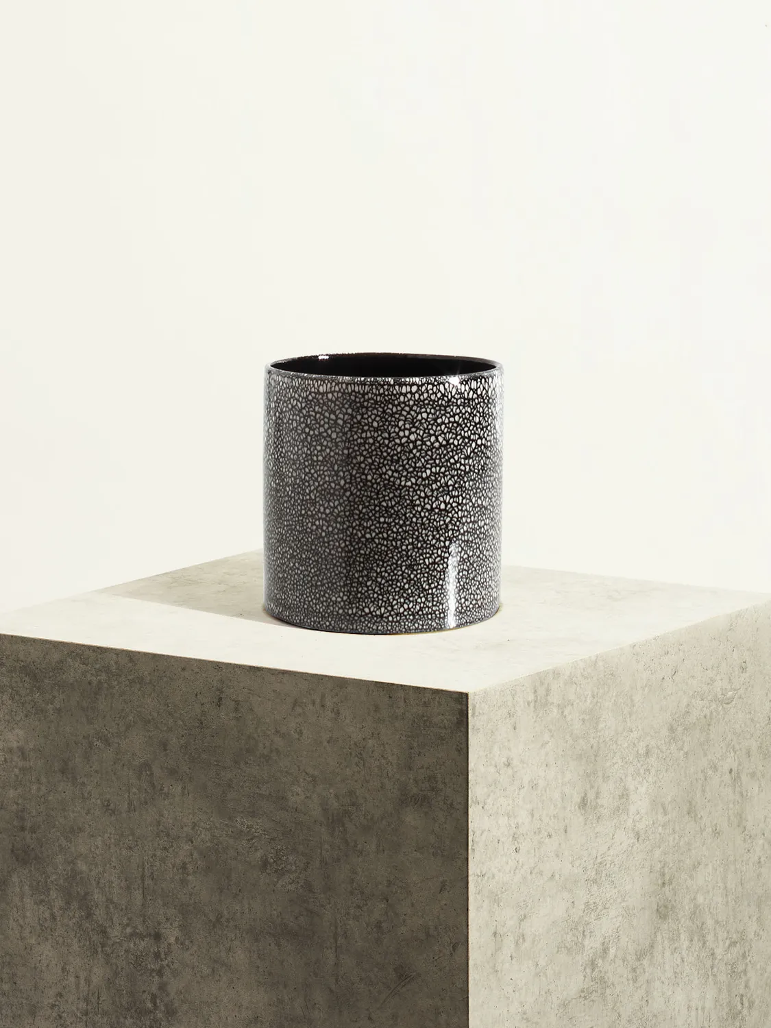 By Charlot Pot céramique cache-pot 14 cm bleu ceylan