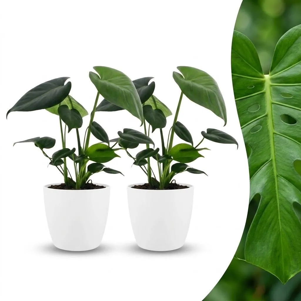 Plant and Stories Monstera Deliciosa plante d'intérieur 12cm 1 plante