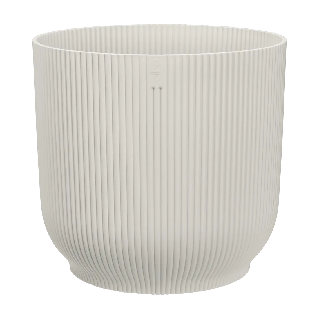 Elho Vibes Fold Rond cache-pot blanc soie 14 cm recyclé