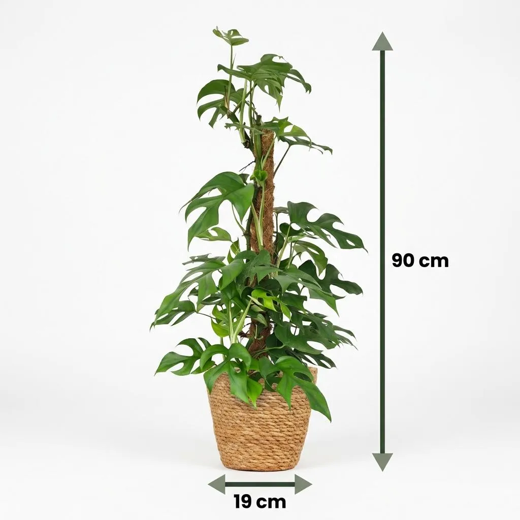 Plant and Stories Monstera Minima plante 90cm sans cache-pot