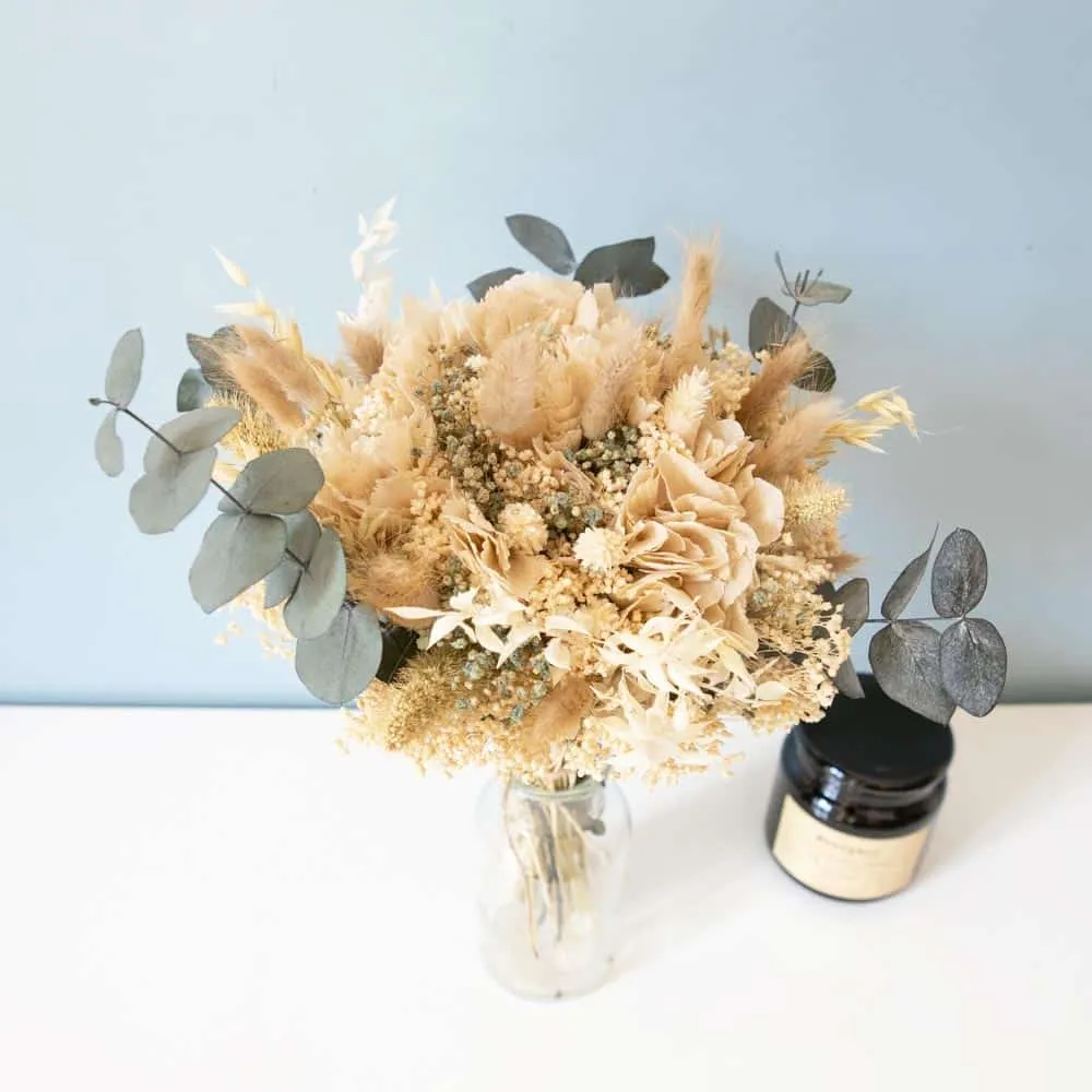 Réconciliation Végétale Clémence bouquet fleurs séchées naturel champêtre