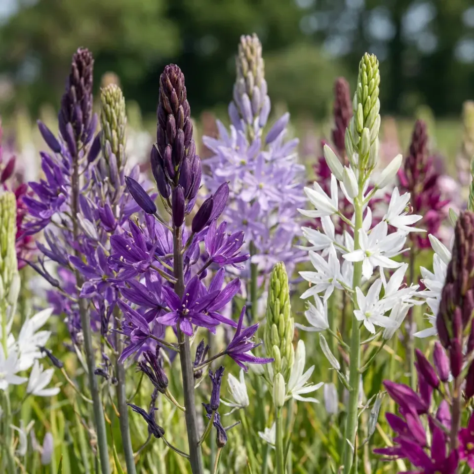 Plant and Stories Camassia Leichtlin bulbes 10 bulbes mélangé