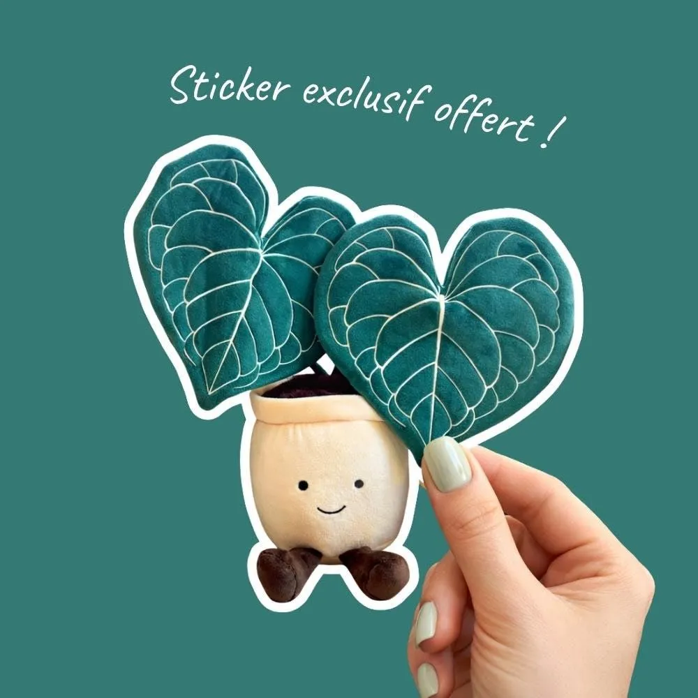 Plant and Stories Clari peluche mascotte 1 peluche + sticker doré