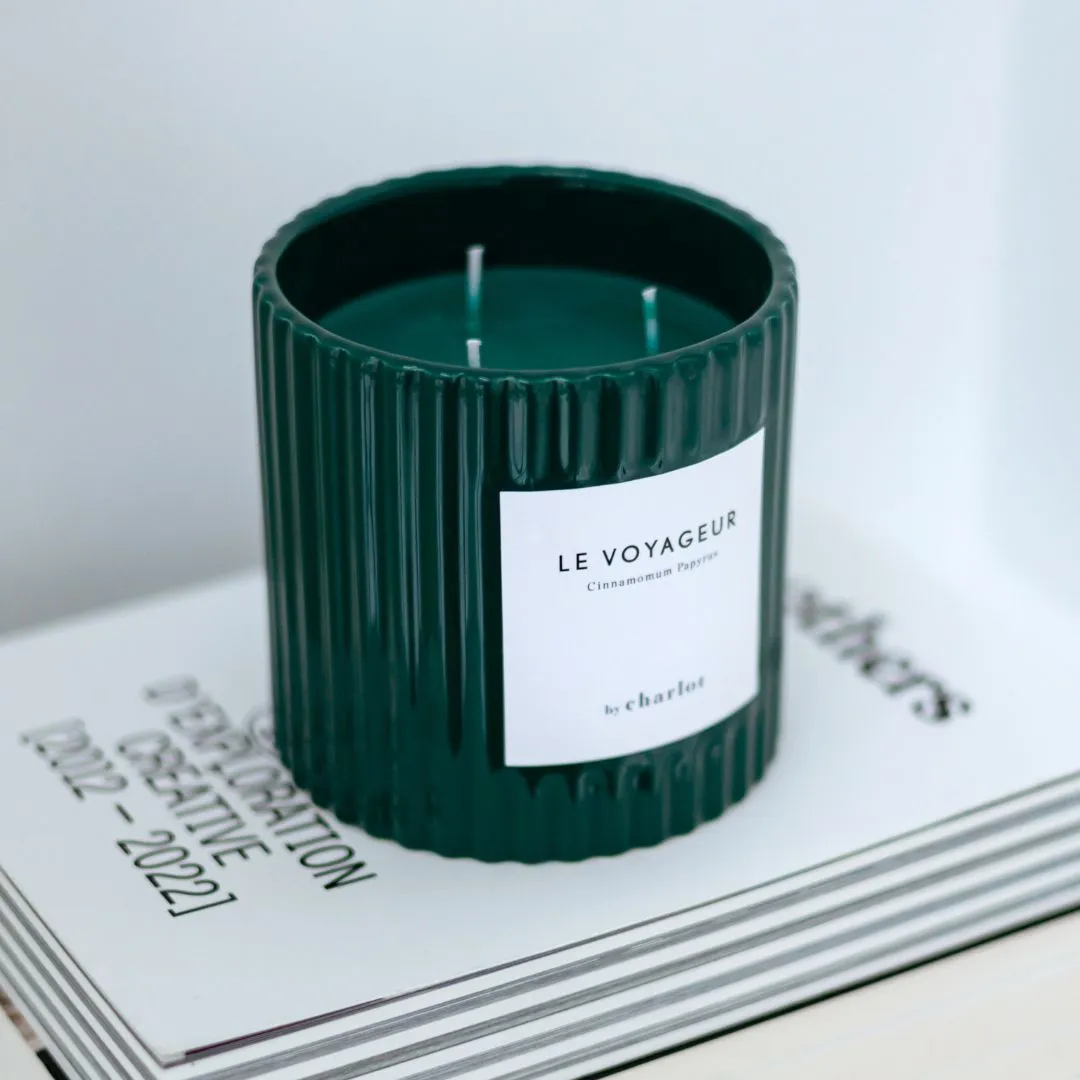 By Charlot Le Voyageur bougie parfumée 510 g 3 mèches