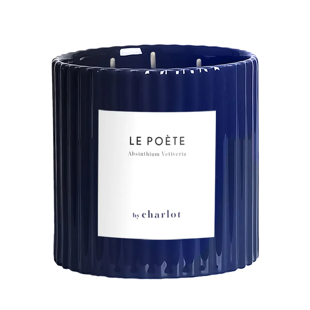 By Charlot Le Poète bougie parfumée 510g boisée