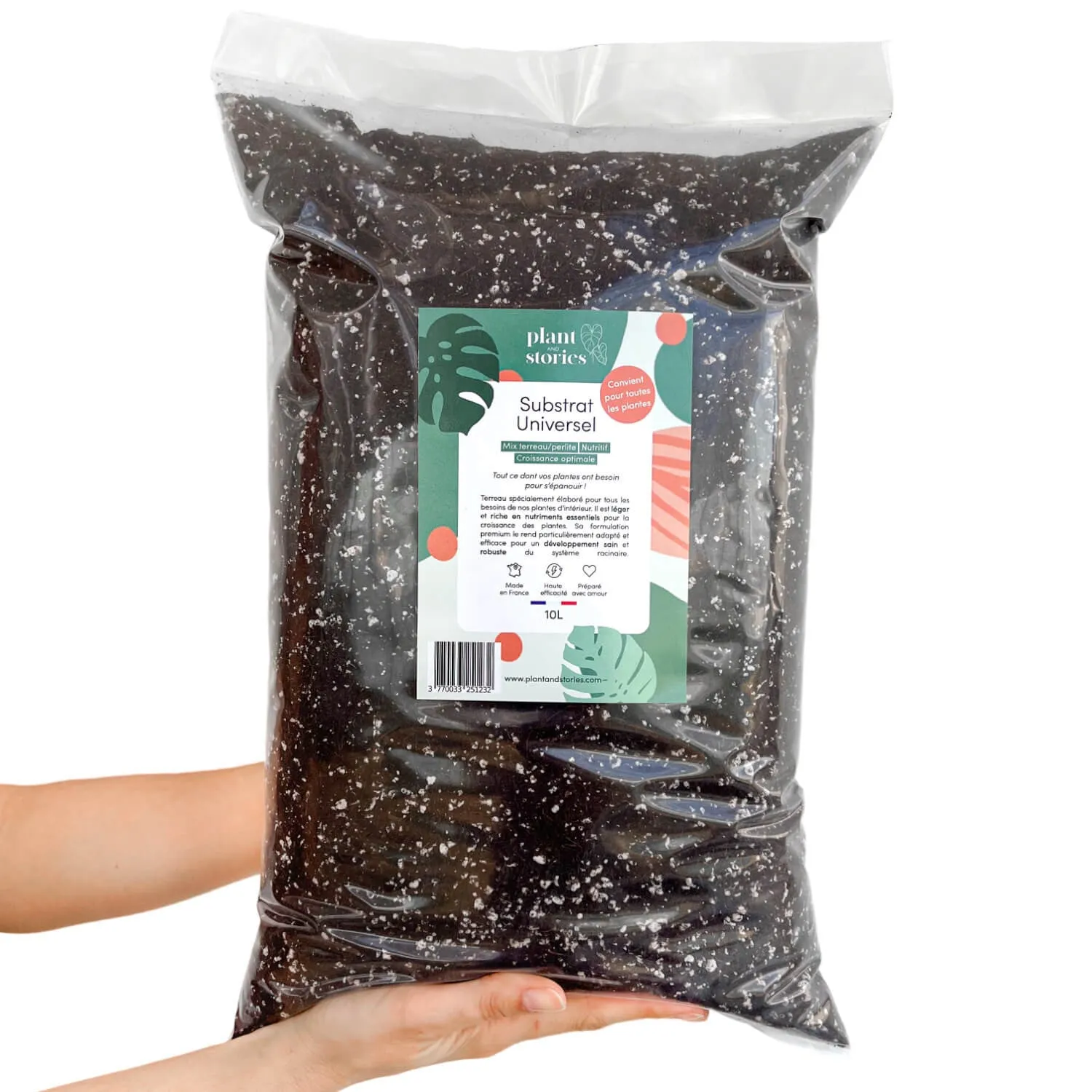 Plant and Stories duo kit 3 outils + substrat 10L rempotage
