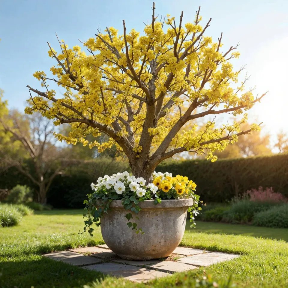 Plant and Stories Cornus Mas cornouiller arbuste pot 12 cm