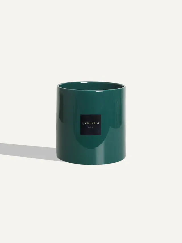 By Charlot Céramique cache-pot vert forêt 18 cm
