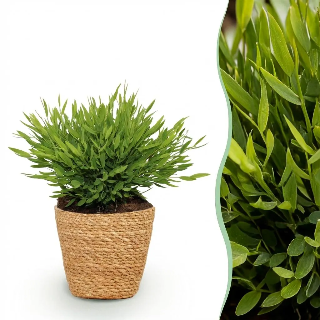 Plant and Stories Bamusa Monica bambou pot 12cm pet-friendly