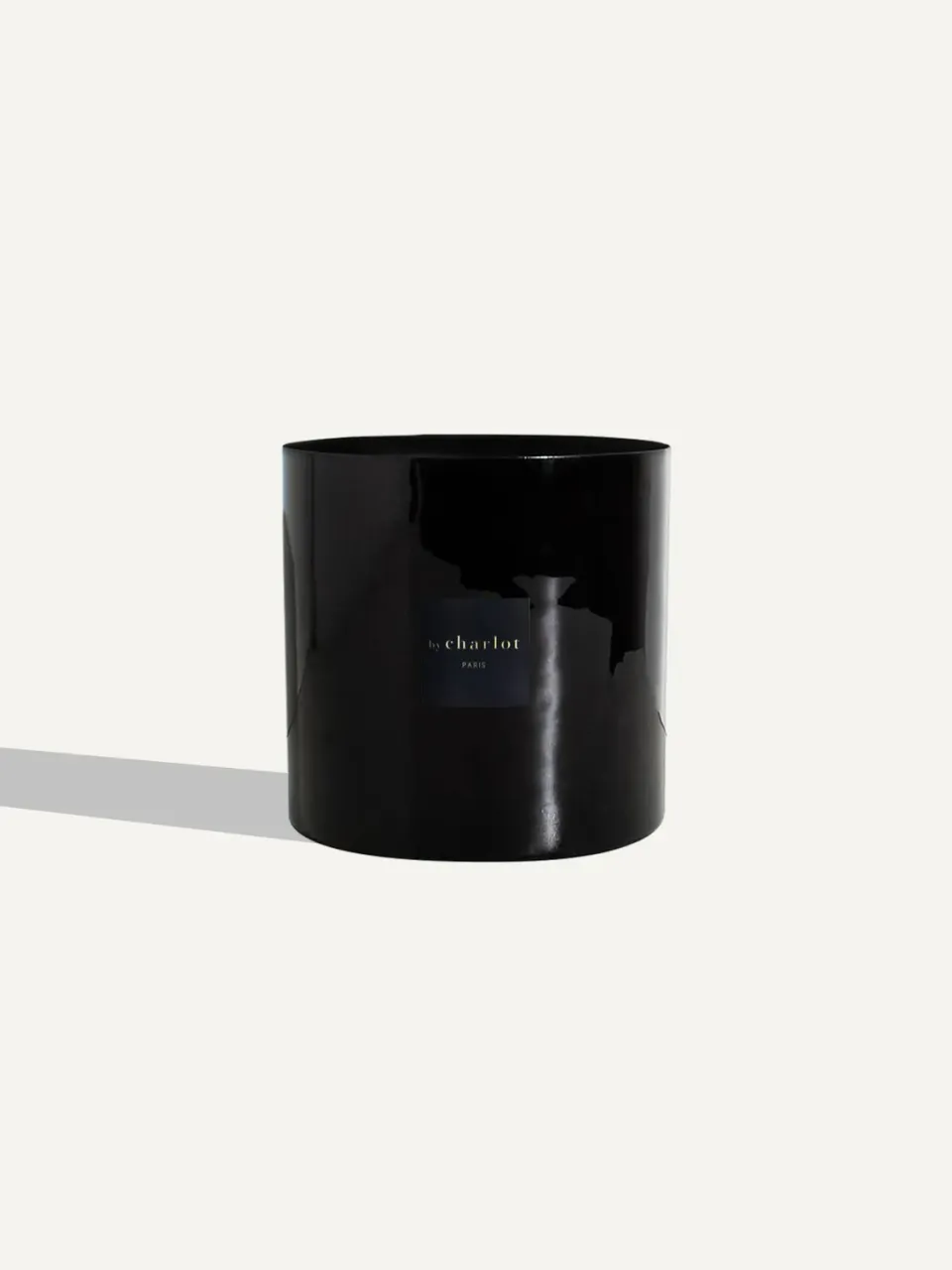 By Charlot Métal mat cache-pot noir onyx 18 cm