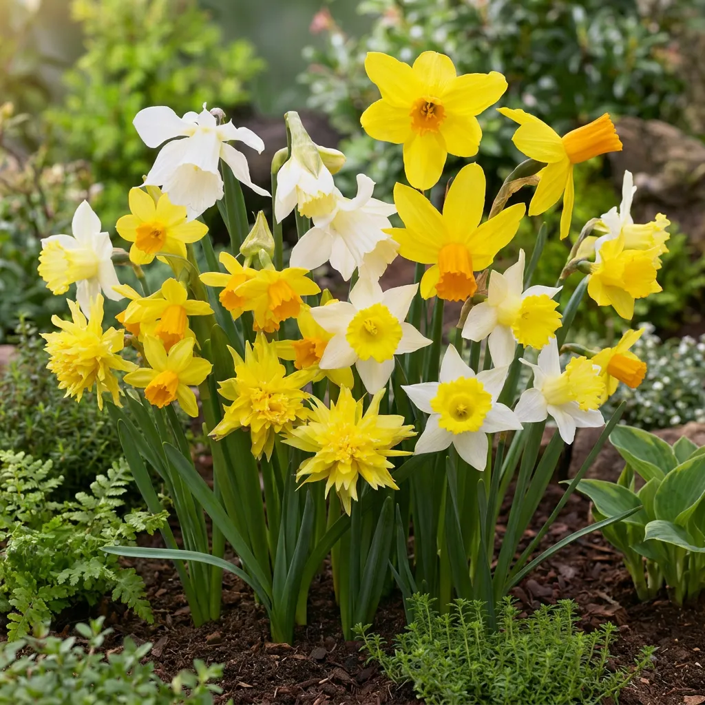 Plant and Stories Narcisse Botanique en Mélange bulbes 40 bulbes jaune