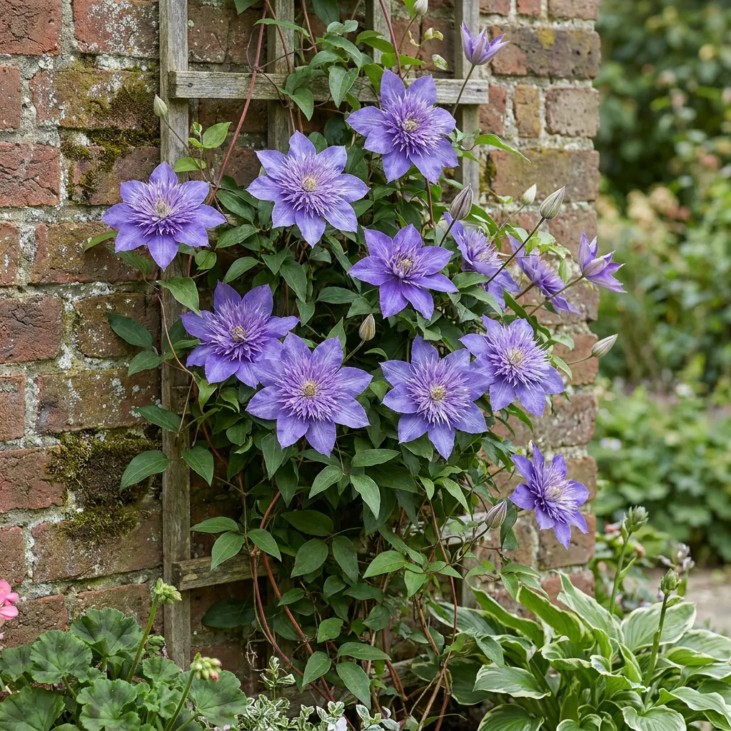 Plant and Stories Multi Blue clématite 1 plant fleurs bleues