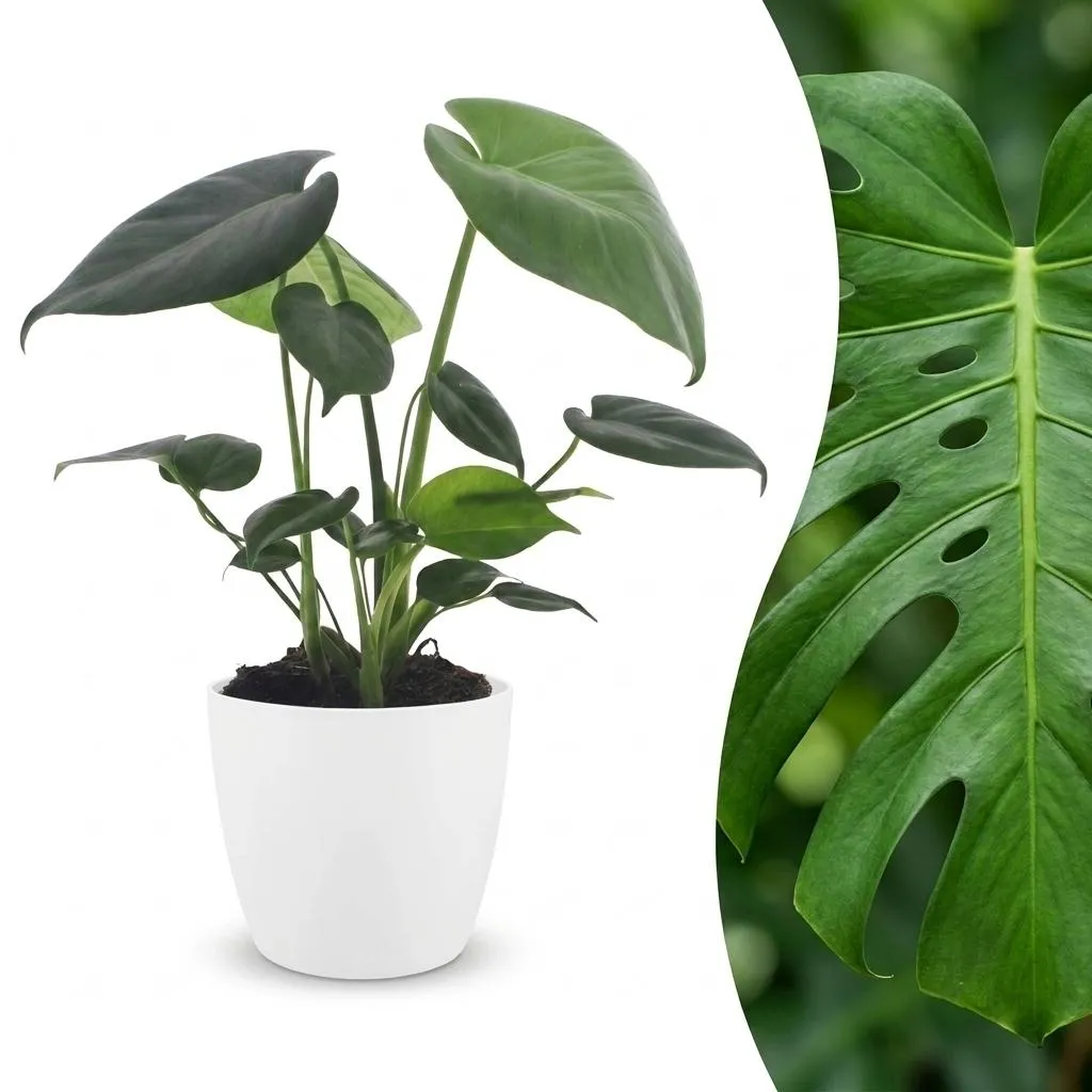 Plant and Stories Monstera Deliciosa plante d'intérieur 12cm 1 plante