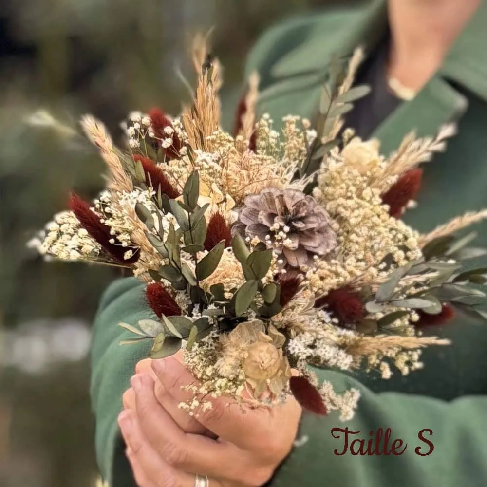 Réconciliation Végétale Pia bouquet fleurs séchées automne