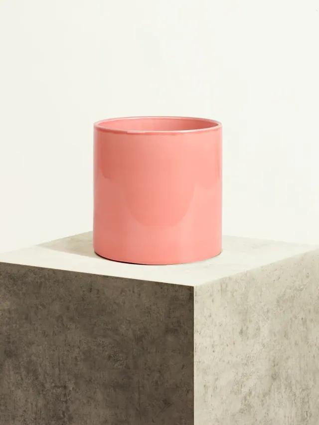 By Charlot Color Block Rose Sorbet cache-pot céramique L