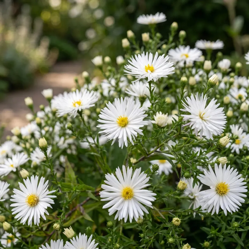 Plant and Stories Aster Méditerranée vivace pot 11 cm soleil