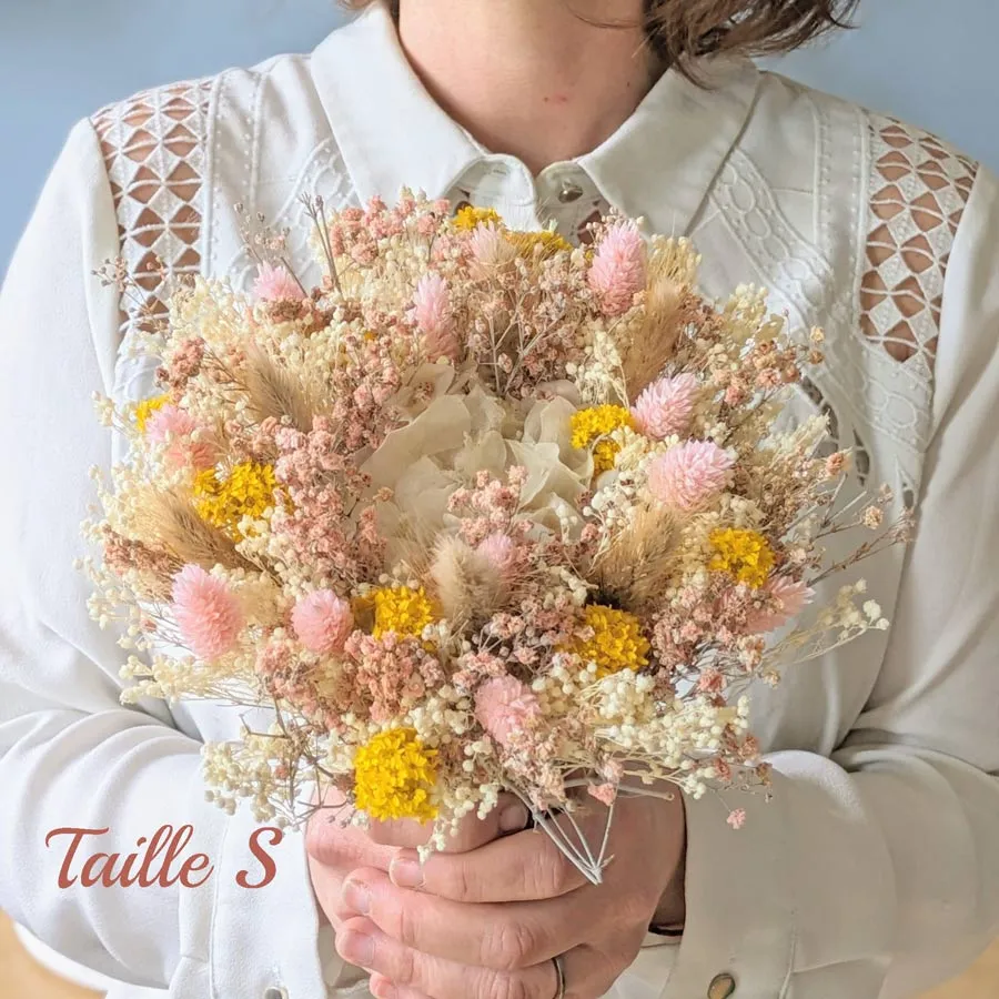 Réconciliation Végétale mariage bouquet boutonnière séchées
