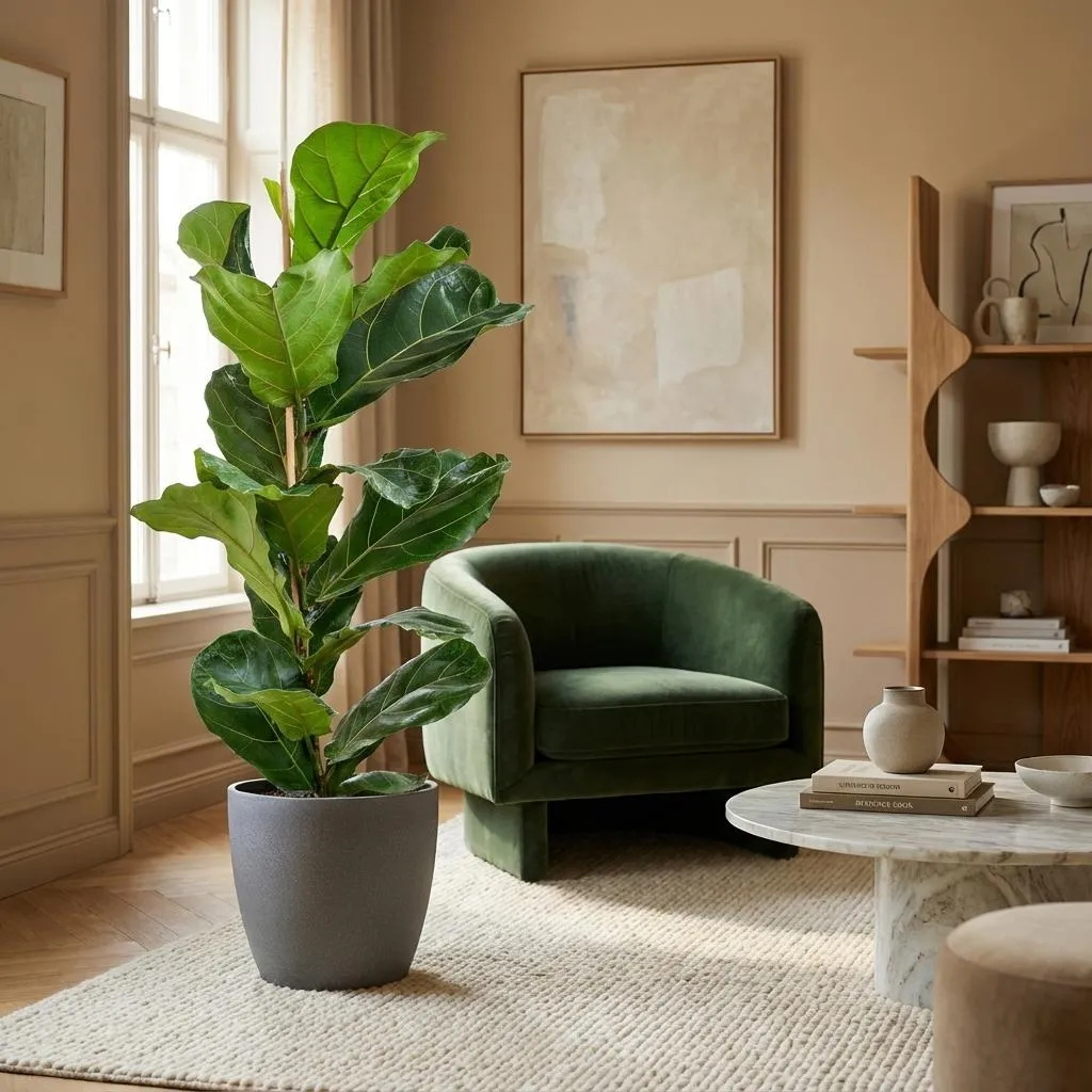 Plant and Stories Lyrata ficus pot 21 cm 75-85 cm sans cache-pot