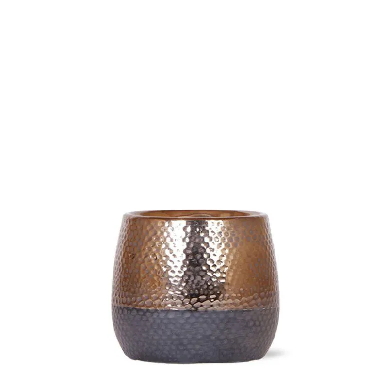 Plant and Stories Elite cache-pot céramique doré 9 cm