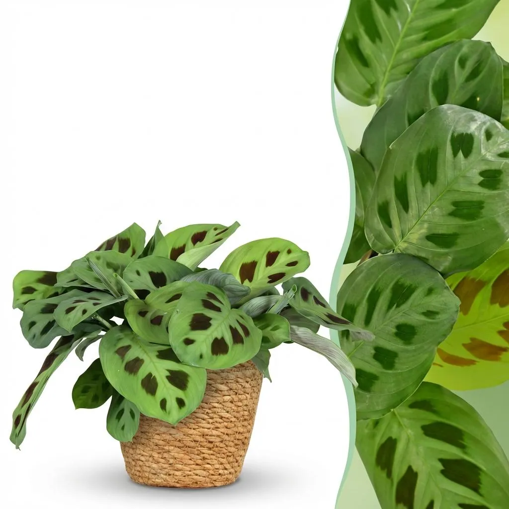 Plant and Stories Maranta Fascinator Kerchoveana plante 12cm
