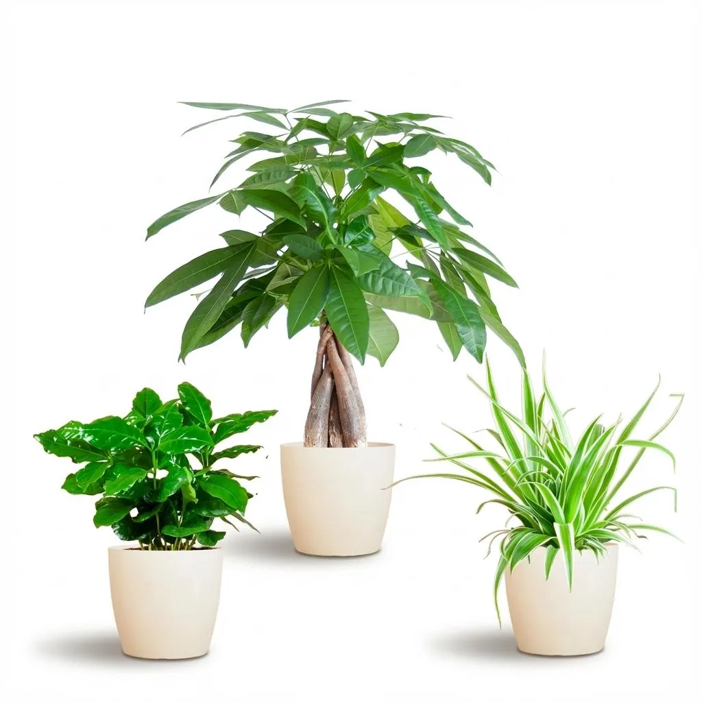 Plant and Stories Box 3 plantes pet-friendly pot 12cm sûre