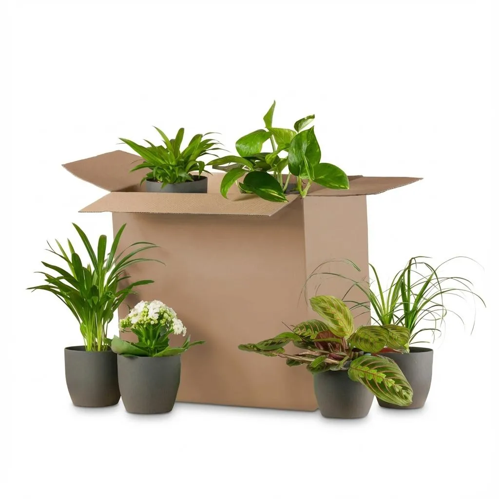 Plant and Stories Deuxième Chance box 6 plantes sans cache-pot