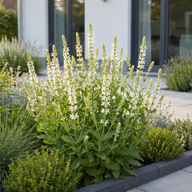 Plant and Stories Schneehügel sauge blanche 3 plants pot 11 cm