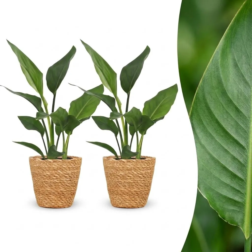 Plant and Stories Reginae strelitzia plante d'intérieur pot 12 cm