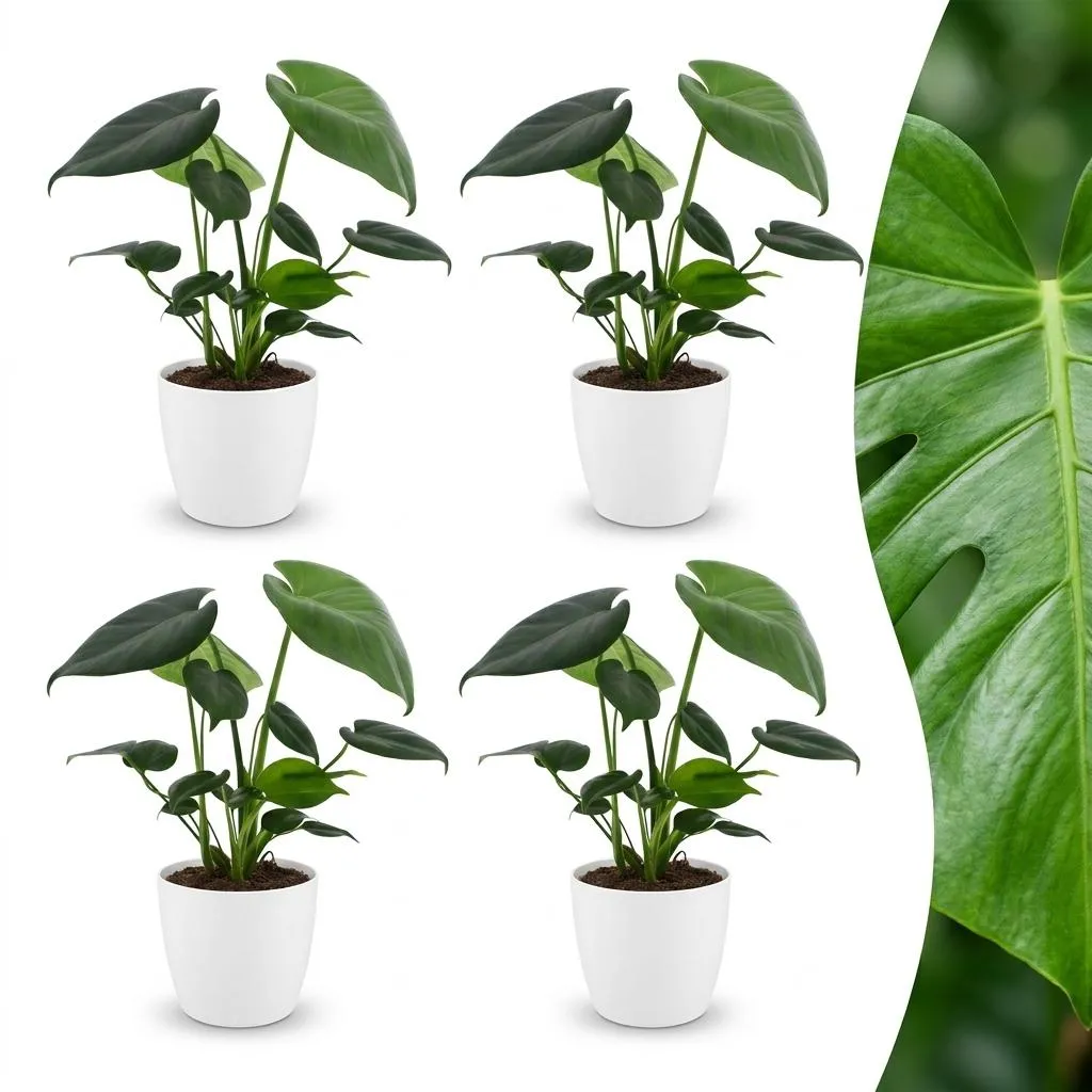Plant and Stories Monstera Deliciosa plante d'intérieur 12cm 1 plante