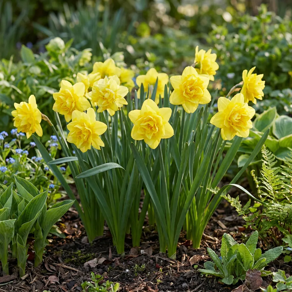Plant and Stories Narcisse Golden Ducat bulbes 10 jaune double