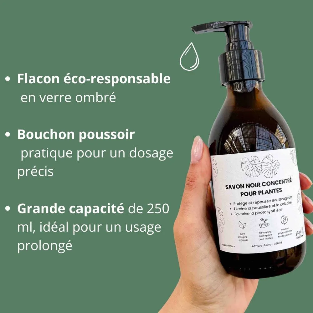 Plant and Stories savon noir plantes 100 ml naturel