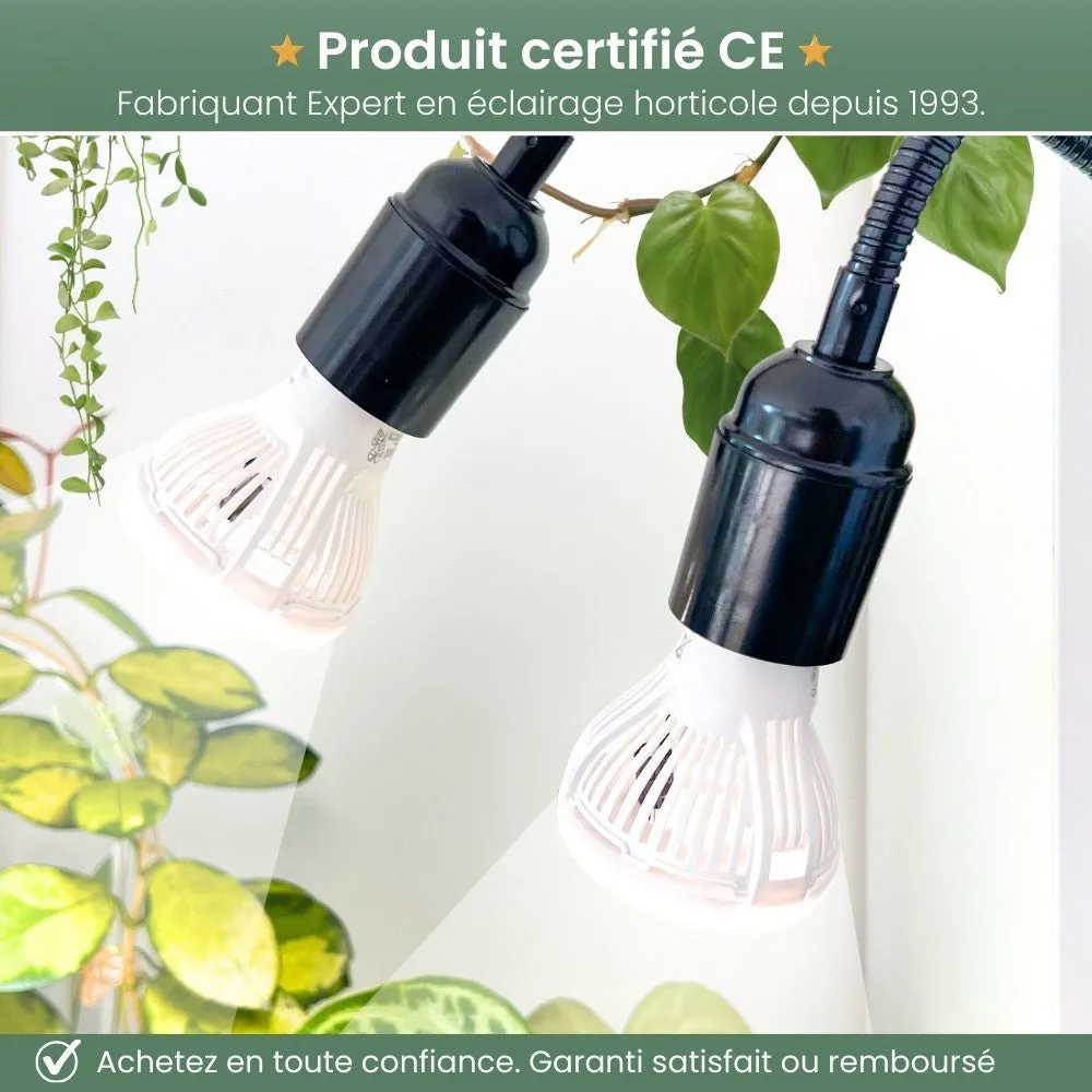Plant and Stories Lampe horticole spectre complet 2 ampoules