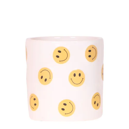 Plant and Stories Smiley cache-pot céramique 6 cm
