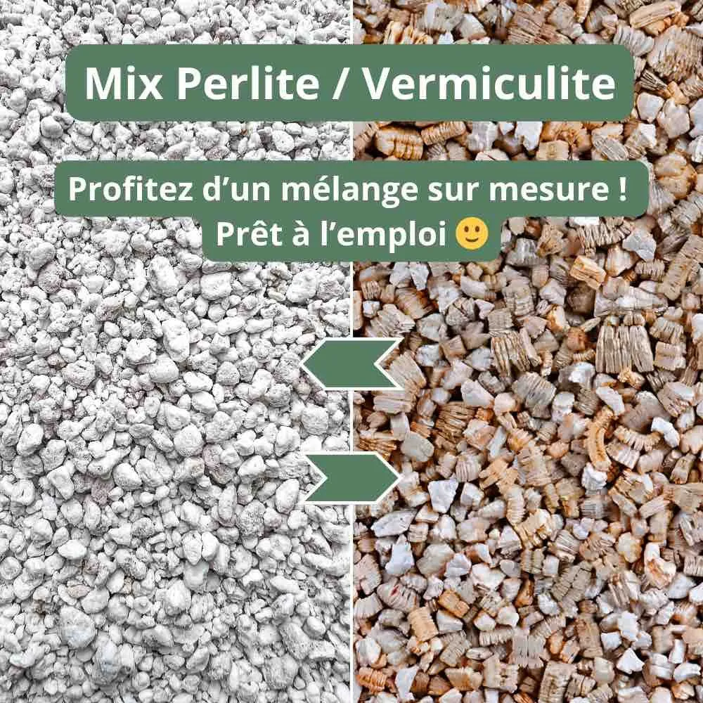 PLANT AND STORIES Mix Perlite Vermiculite substrat drainant