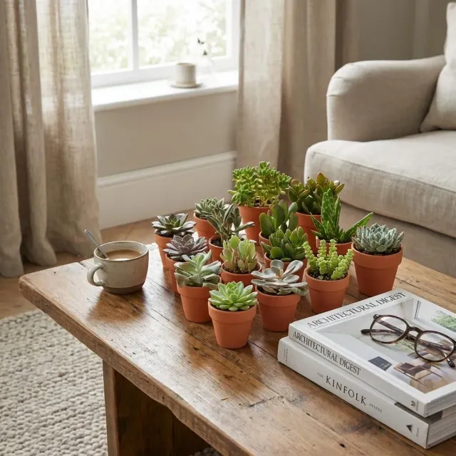 Plant and Stories Mix surprise mini succulentes lot 30 pot 8cm terre cuite