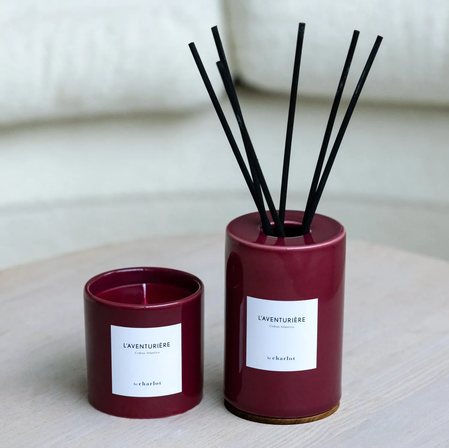 By Charlot L'Aventurière diffuseur parfum bordeaux 150 ml