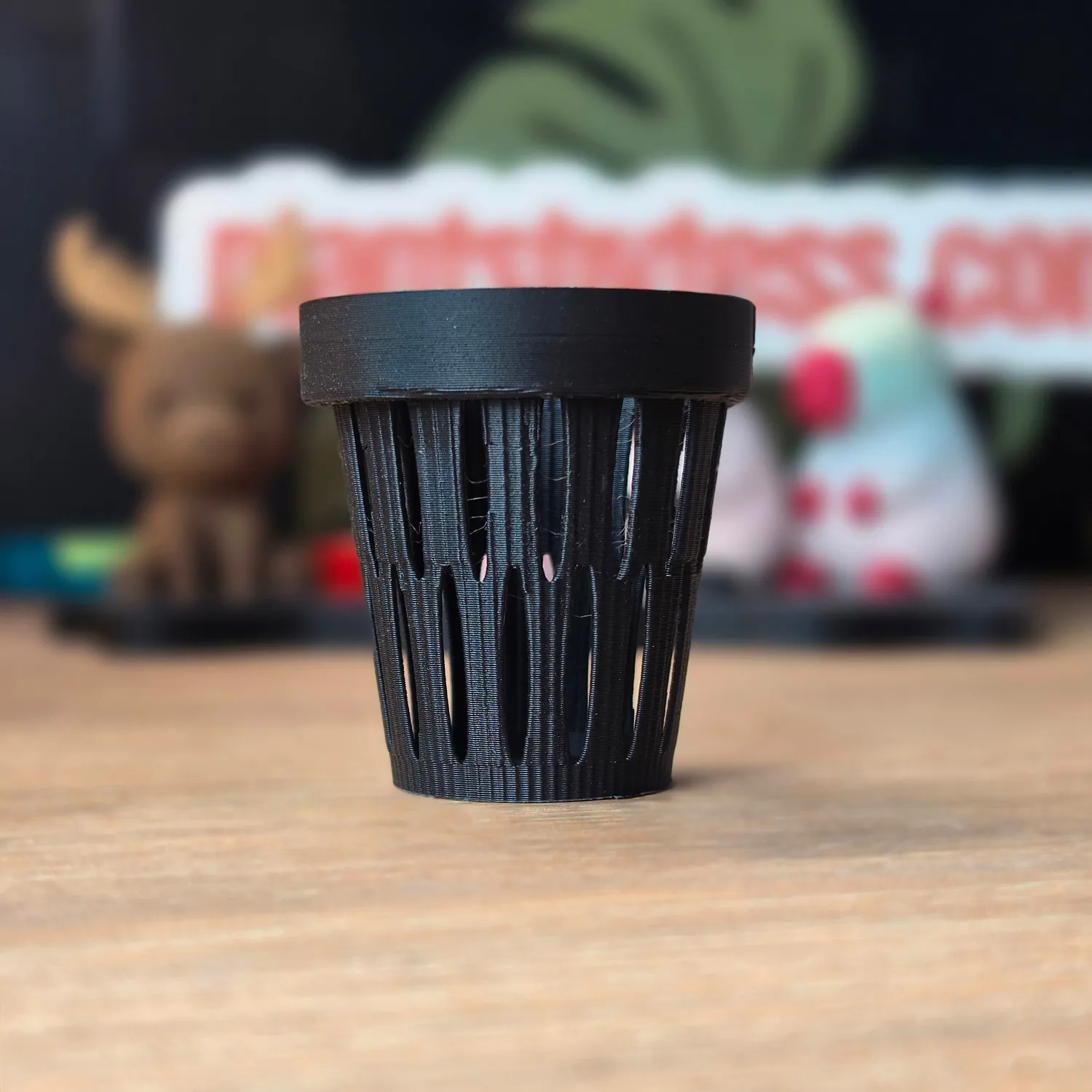 plant.ess Mini Sips pot auto-arrosant 5,5 cm respirant