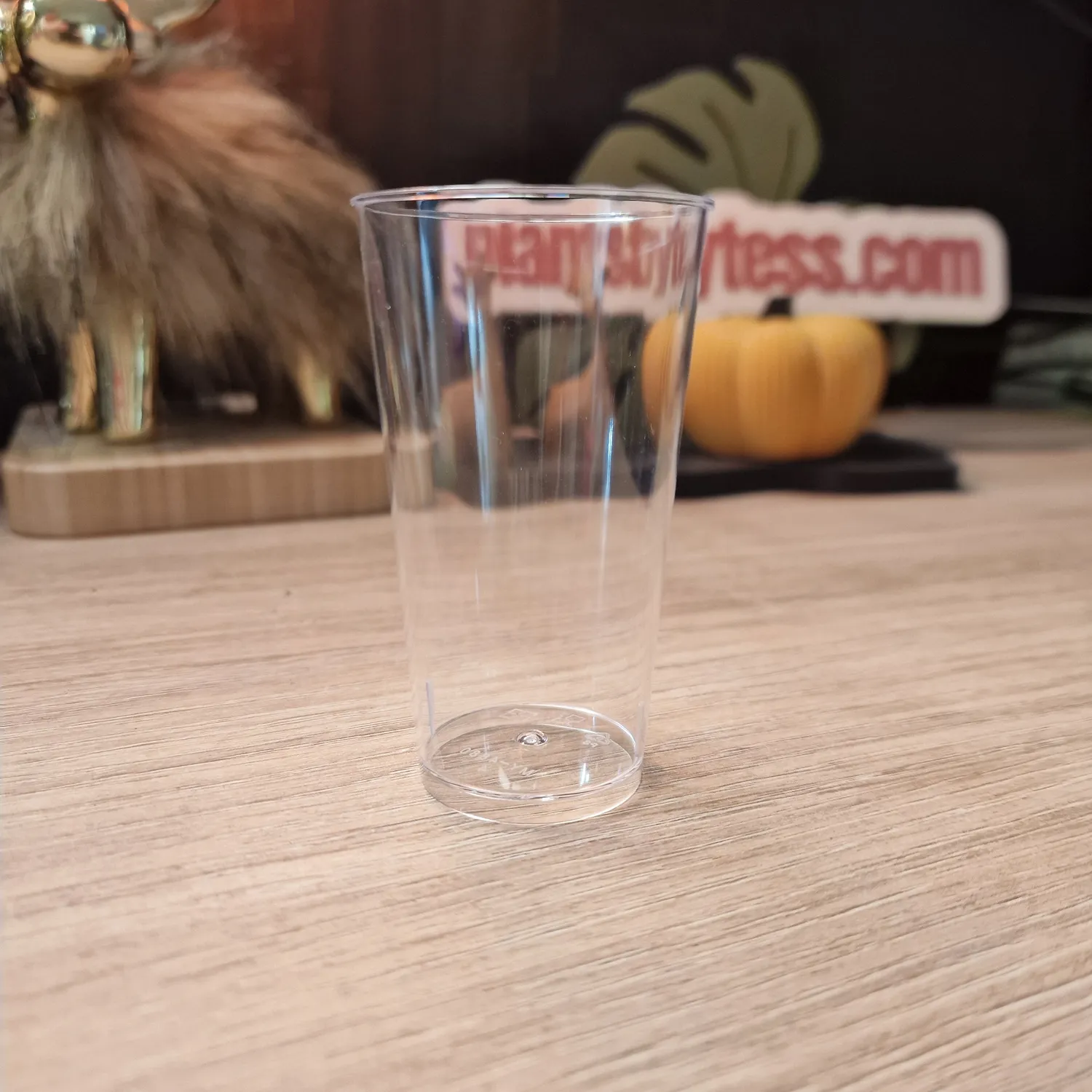 plant.ess Mini Sips pot intérieur transparent 8 cm auto-arrosant