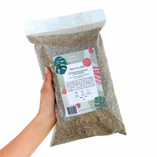 Plant and Stories Vermiculite horticole substrat 4L aération
