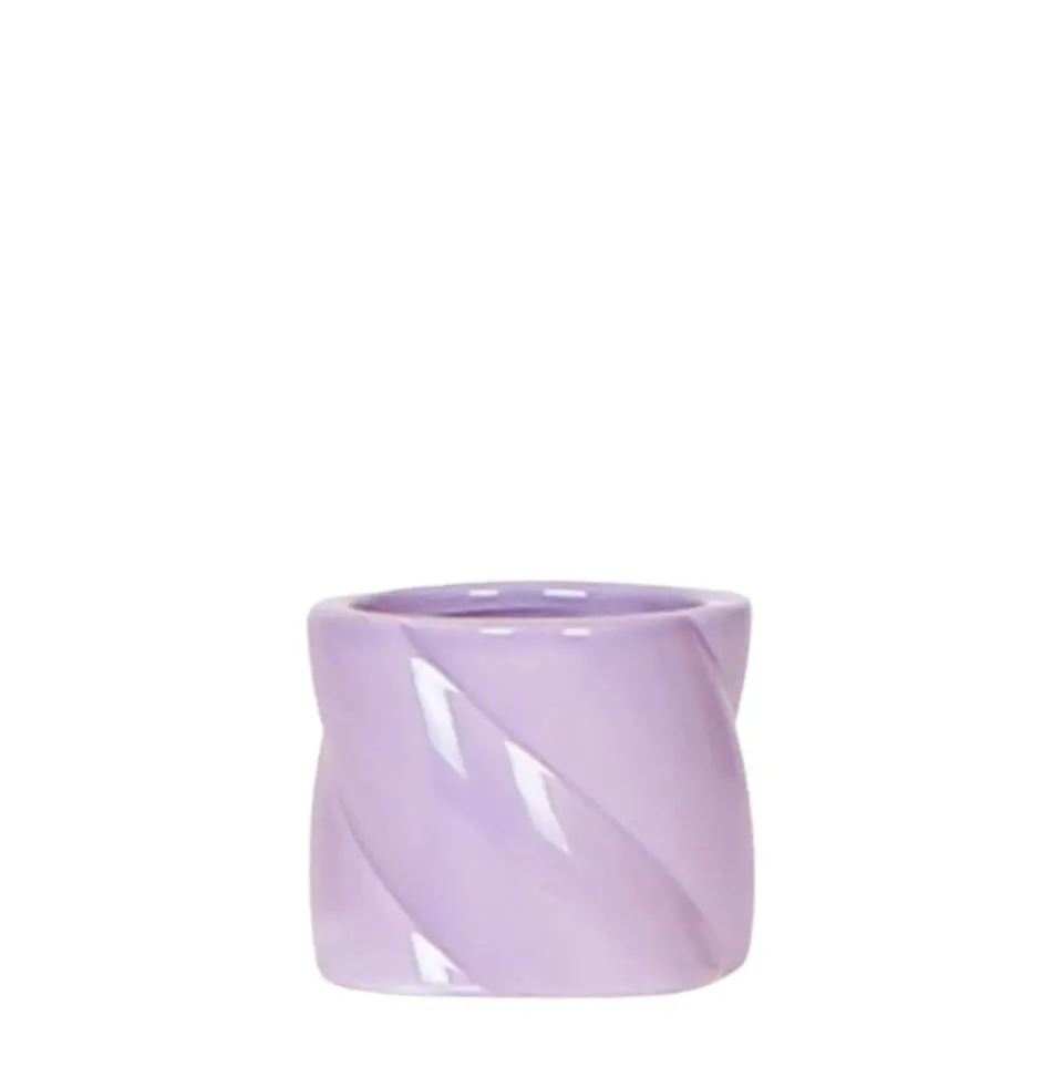 Plant and Stories Candy cache-pot céramique 9 cm pêche pastel