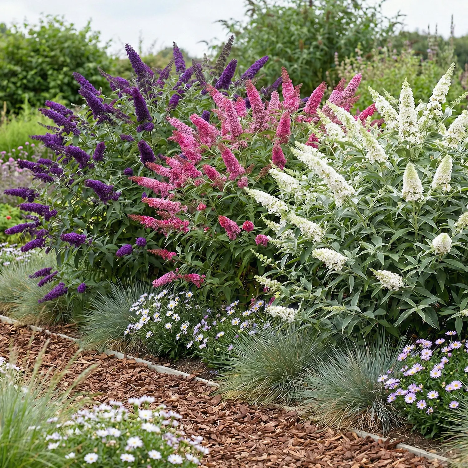 Plant and Stories Tricolour arbre aux papillons 1 plant 30 cm