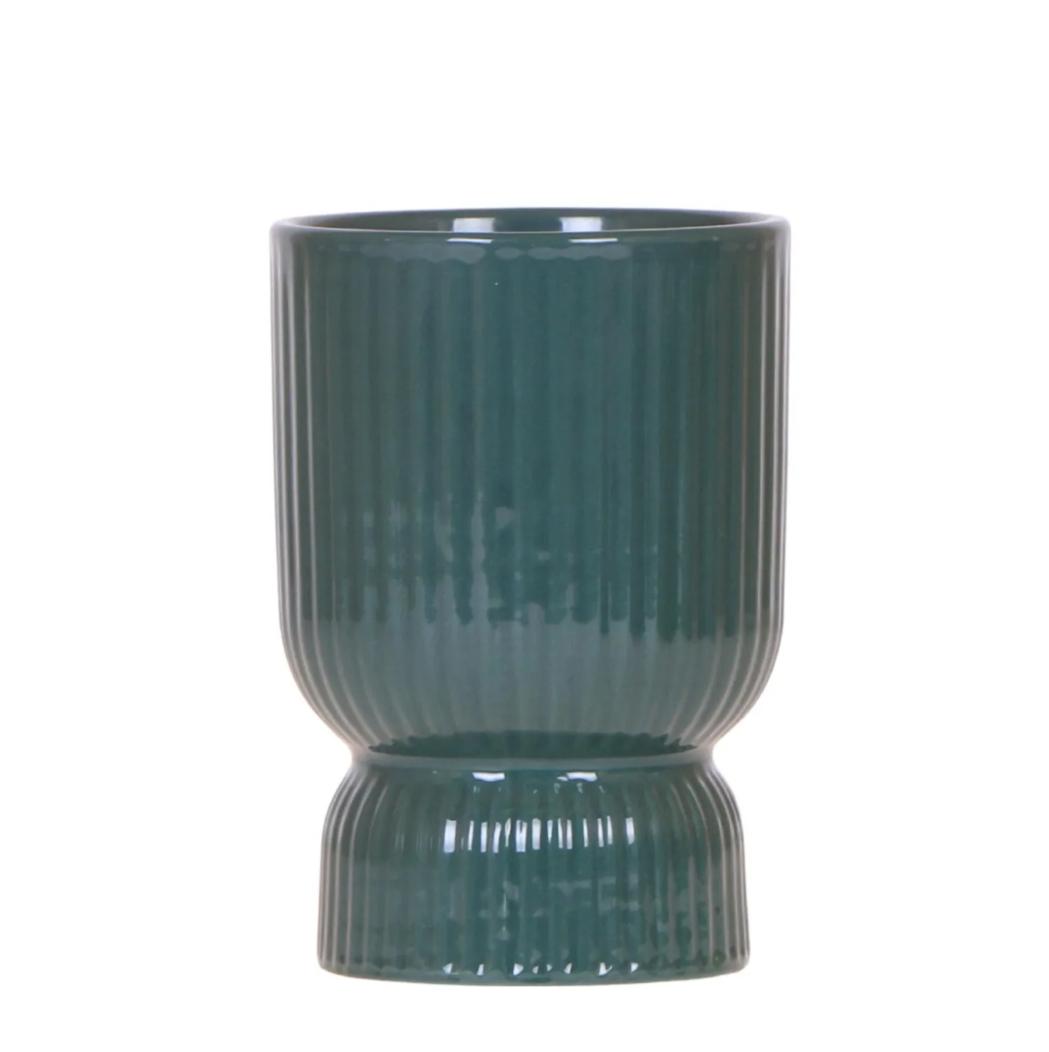 Plant and Stories Diabolo cache-pot céramique 9cm bordeaux