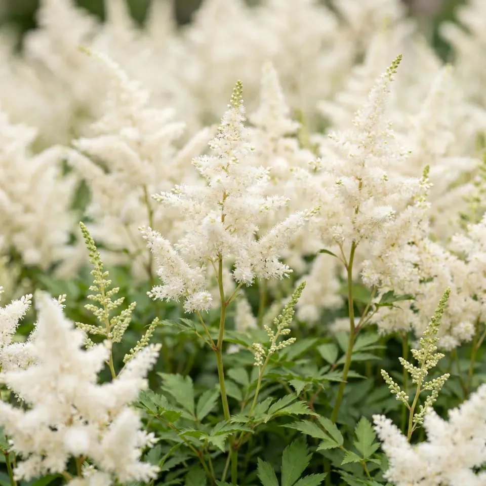 Plant and Stories Deutschland astilbe blanc 1 plant pot 11 cm