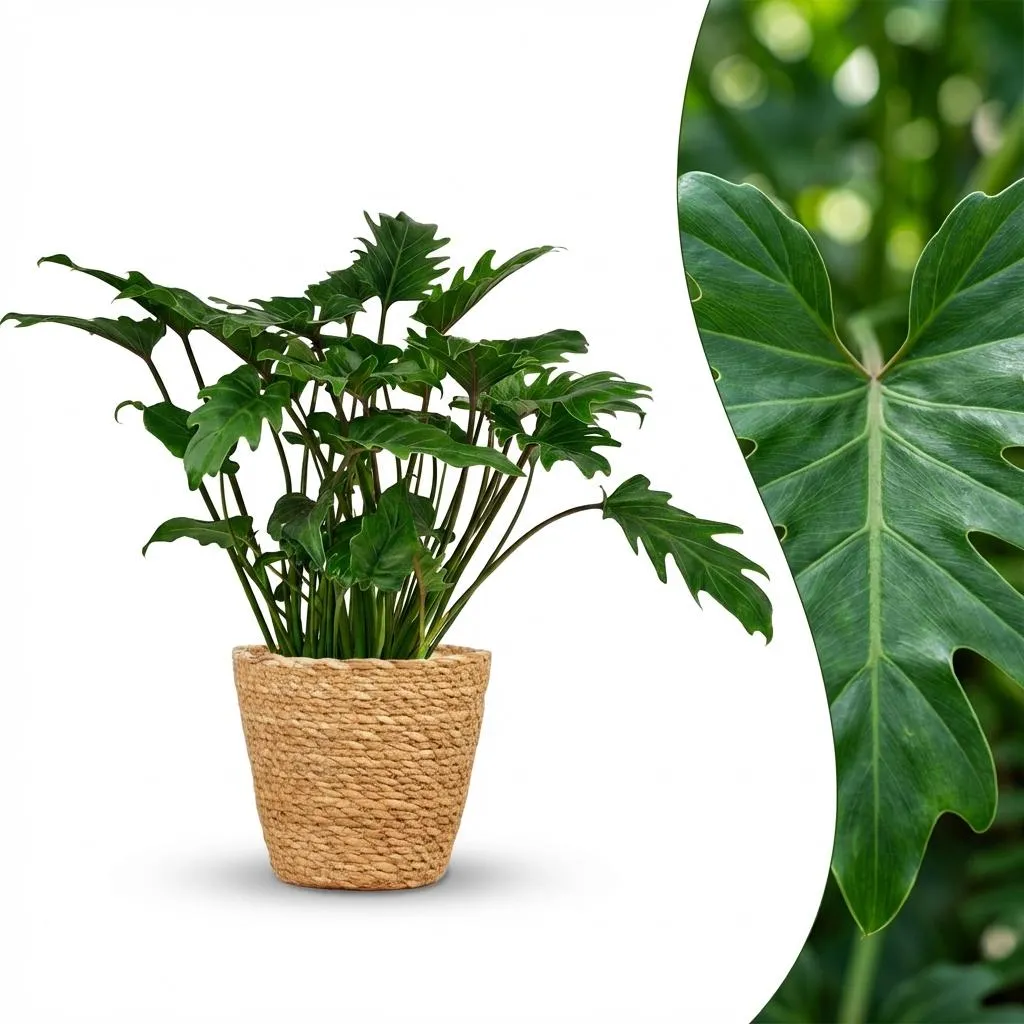 Plant and Stories Philodendron Xanadu plante d'intérieur 60 cm pot 19 cm