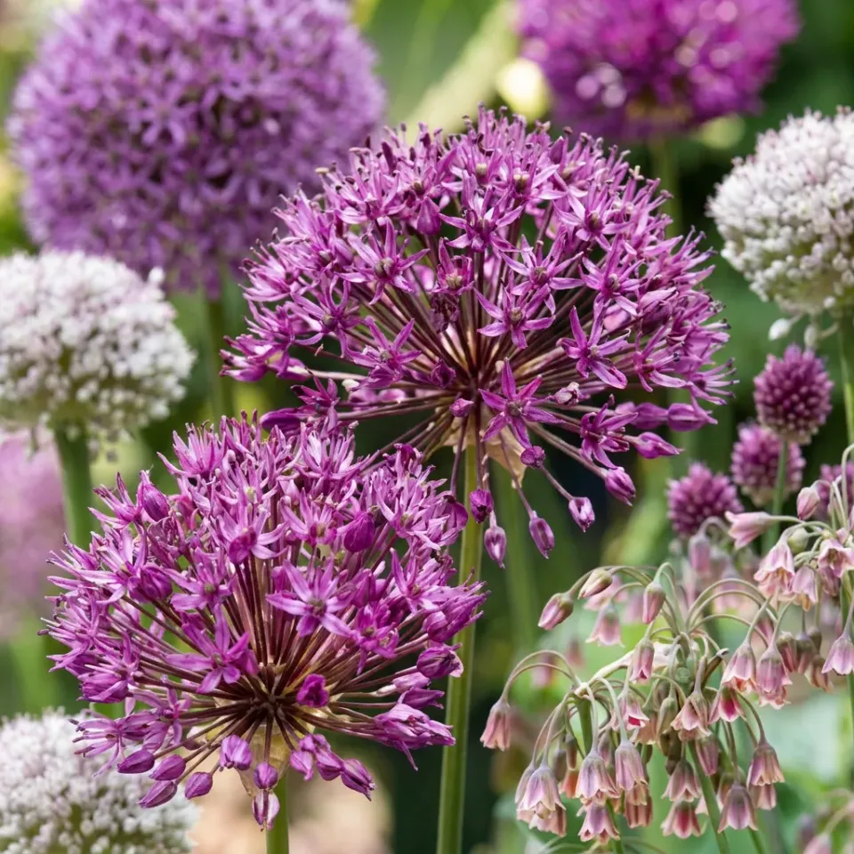 Plant and Stories Allium ail ornement 80 bulbes calibre 10/12