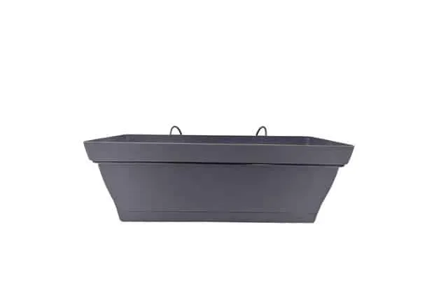 Réconciliation Végétale Jardinière Support jardinière 50 cm gris anthracite