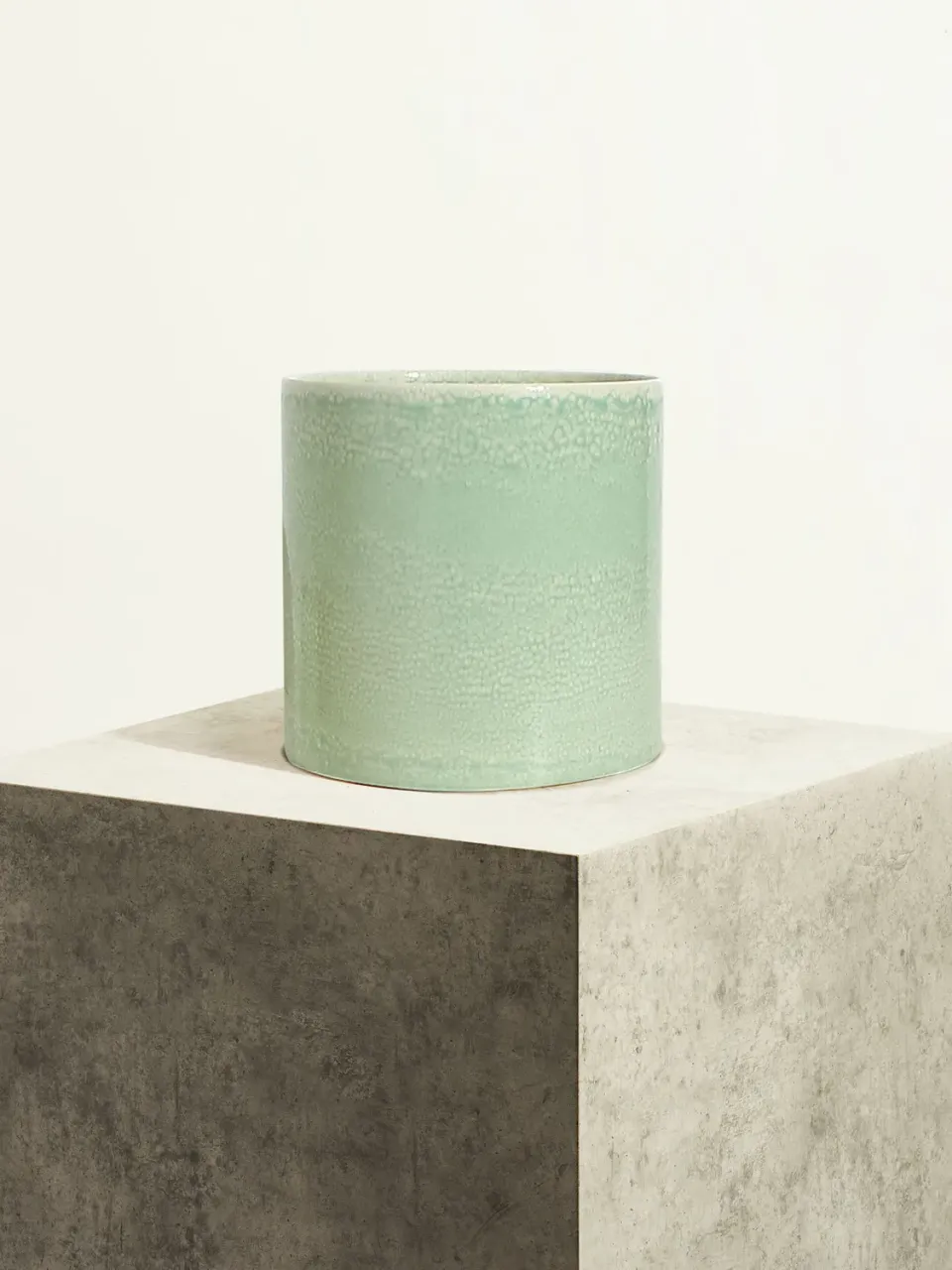 By Charlot Vert d’eau cache-pot céramique 18 cm