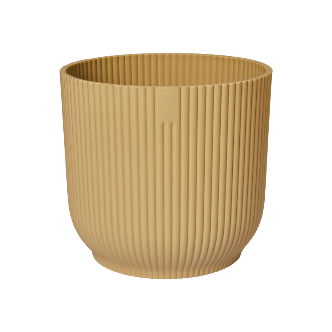 Elho Vibes Fold Rond cache-pot blanc soie 14 cm recyclé