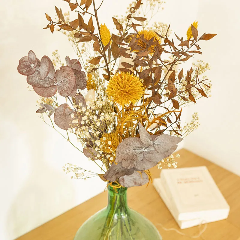 Réconciliation Végétale Josie bouquet fleurs séchées dame-jeanne