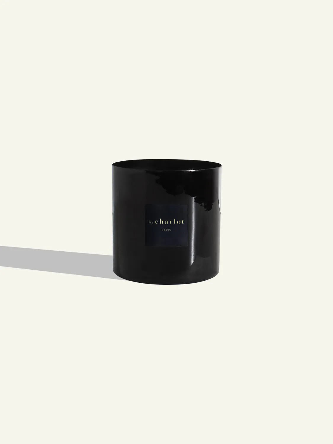 By Charlot pot métal cache-pot noir onyx 14 cm